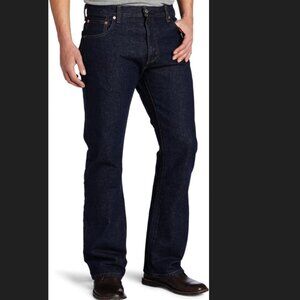 NWT Levi's Men's 517 Boot Cut Jeans | Black Rinse 31x30